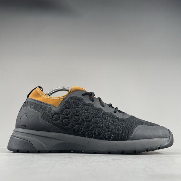 Carhartt Force SD Men’s Size 9 Black Work Shoes Soft Toe Sneakers Lace Up EUC - Picture 5 of 9